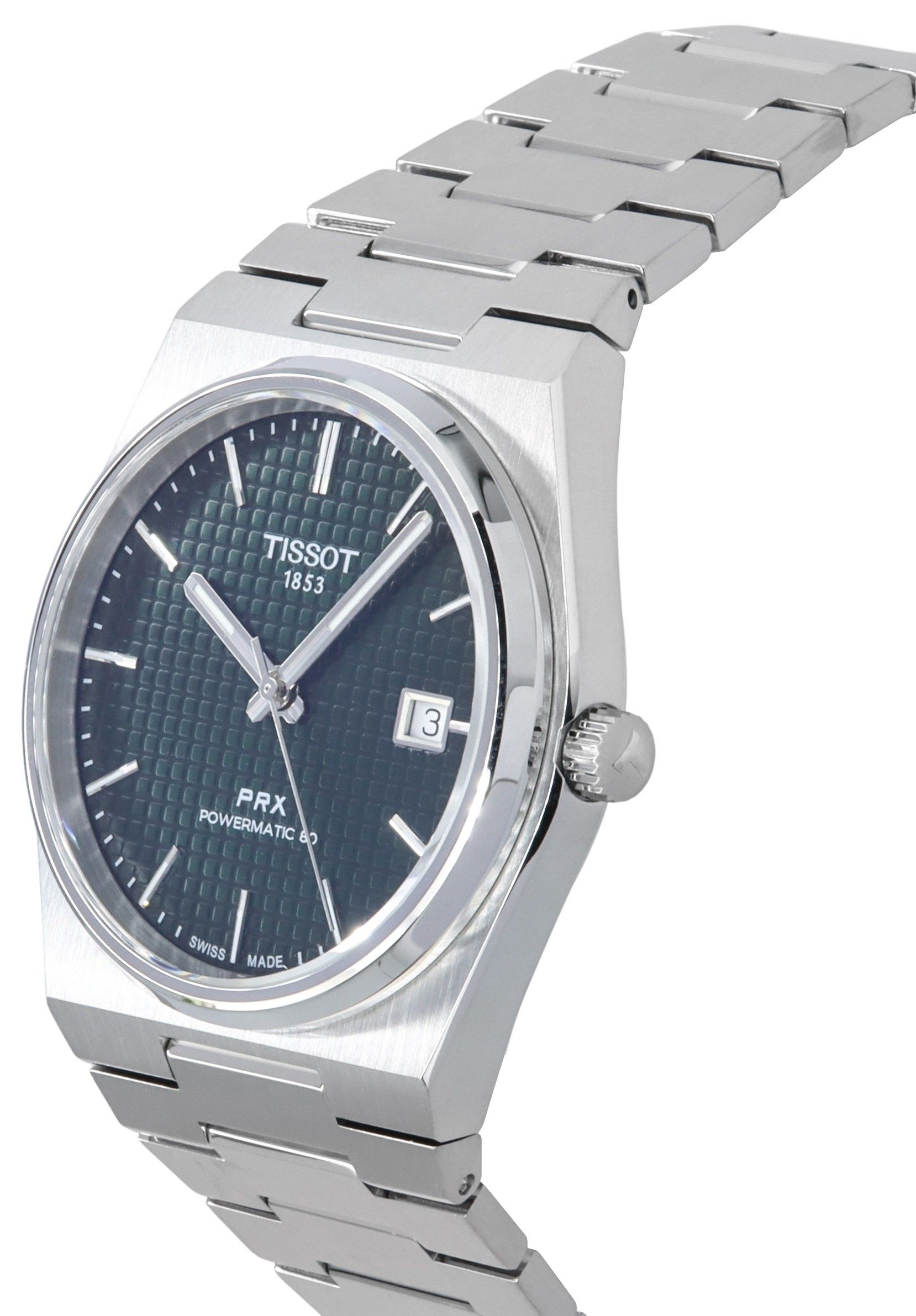 Tissot PRX Powermatic 80 Esfera Verde