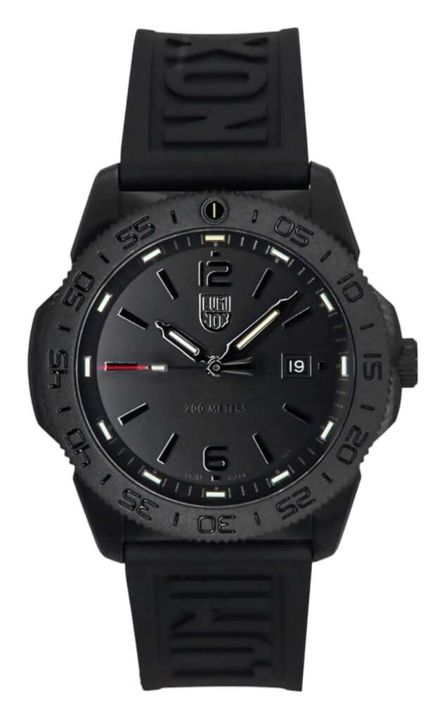 Luminox Pacific Diver Rubber Strap Black Dial Quartz