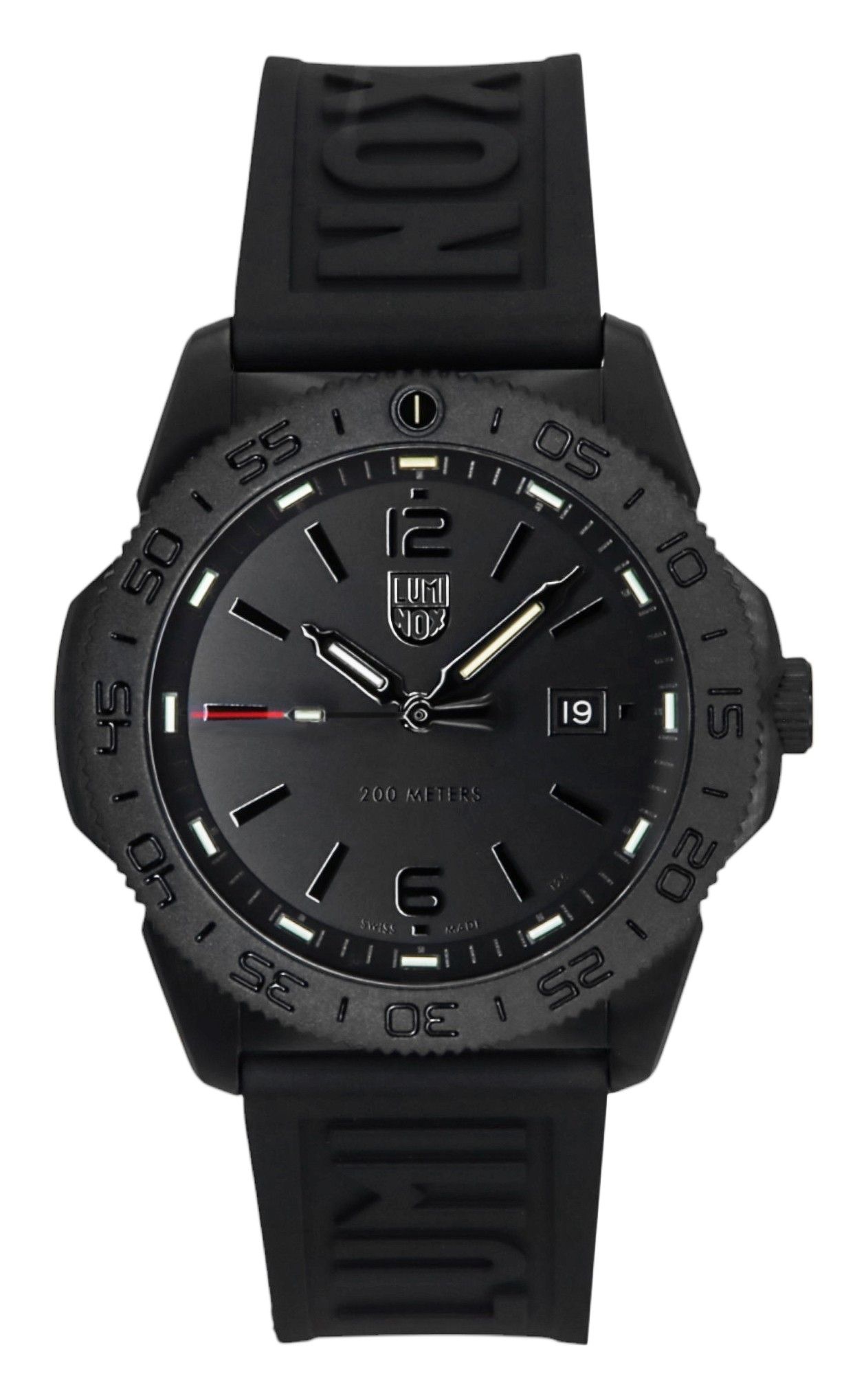 Luminox Pacific Diver Rubber Strap Black Dial Quartz