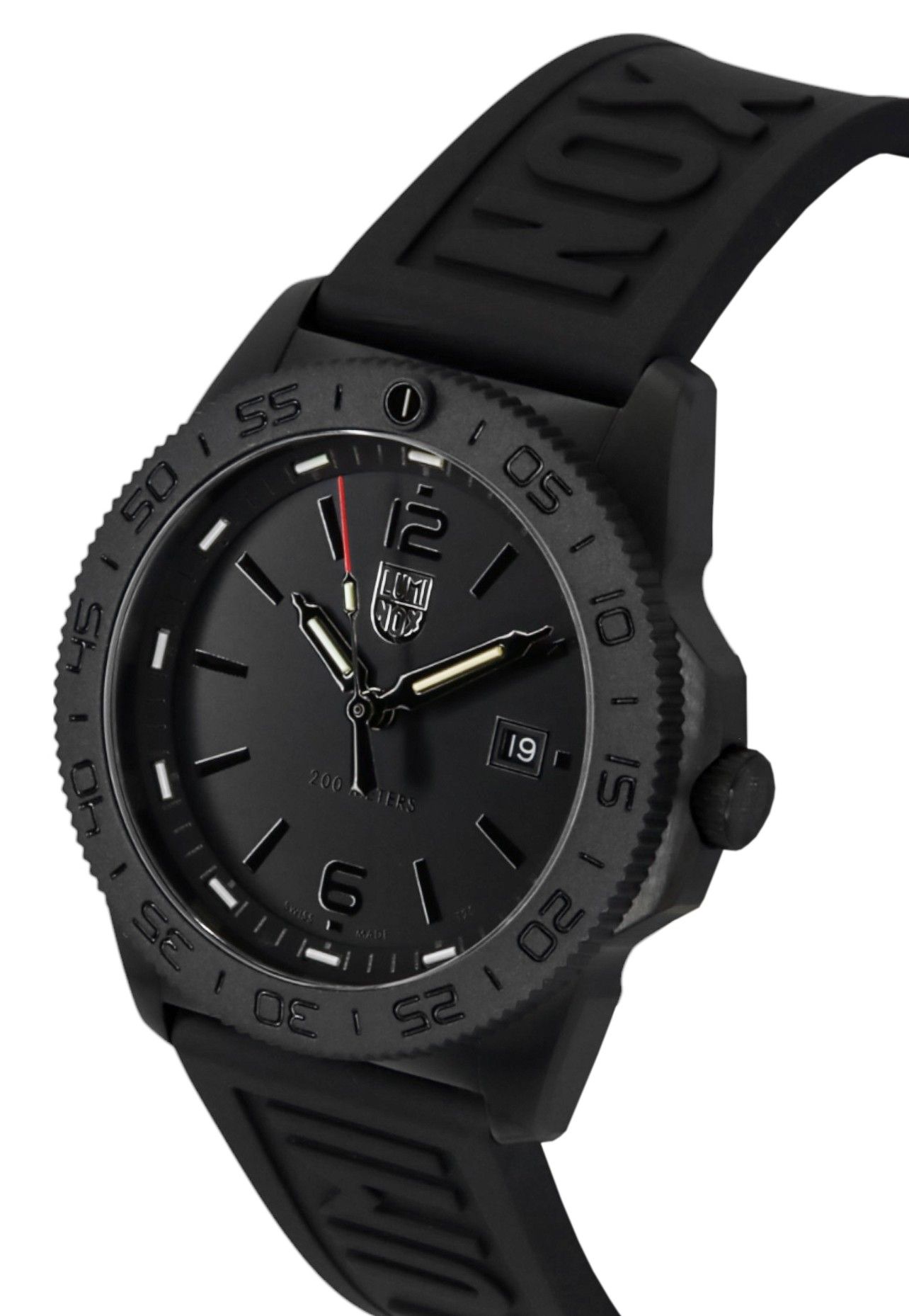 Luminox Pacific Diver Rubber Strap Black Dial Quartz