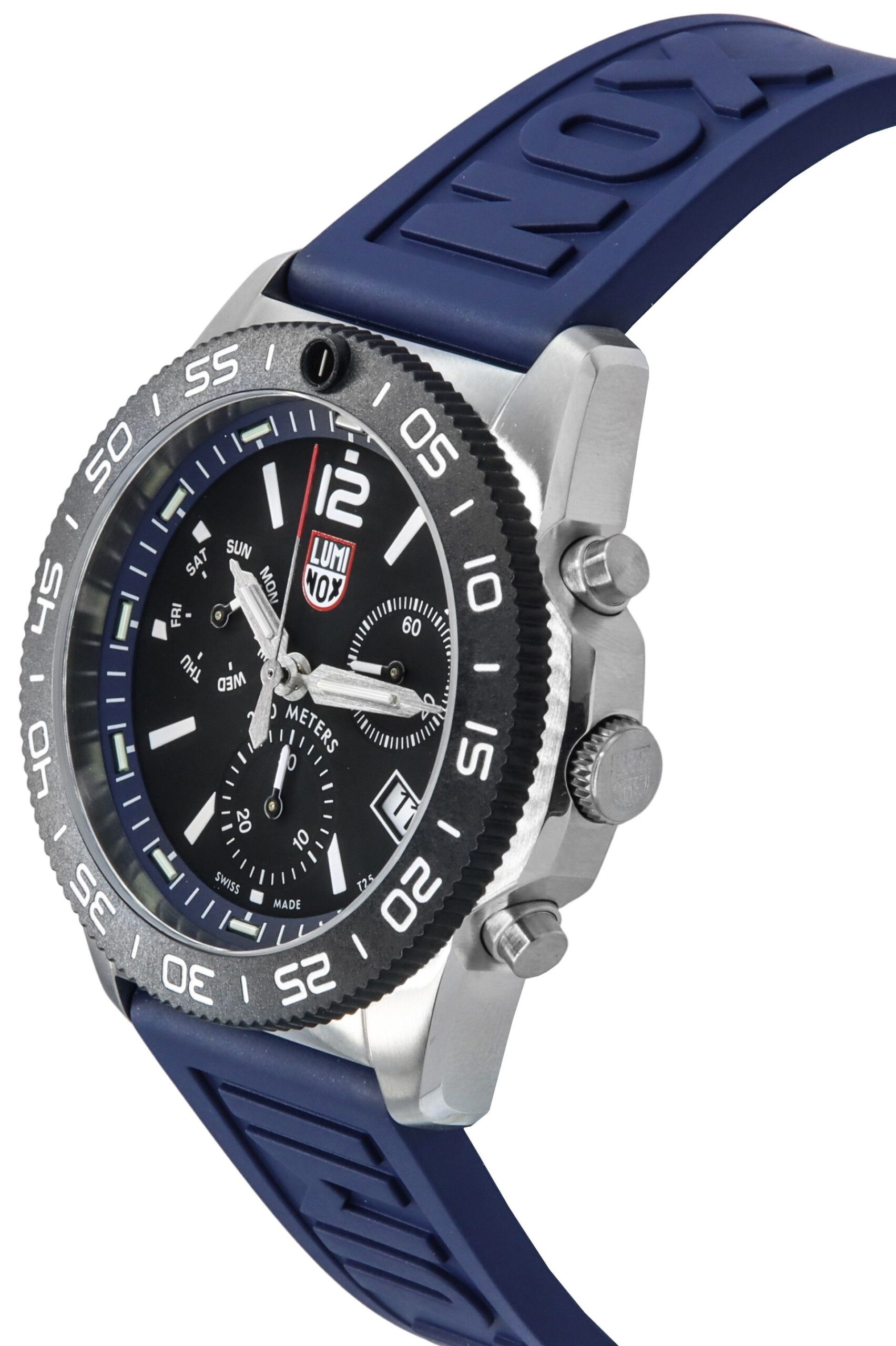 Luminox Pacific Diver Chronograph Navy Rubber Strap Black Dial Swiss Quartz Diver's
